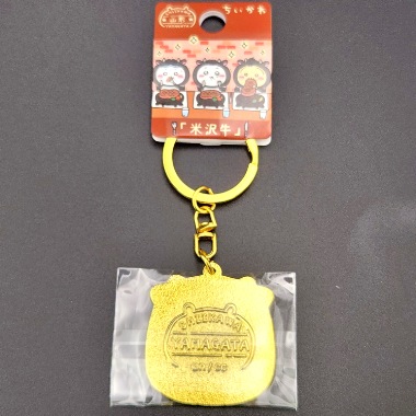 山形限定ご当地ちいかわダイヤカットキーホルダー ［さくらんぼ・米沢