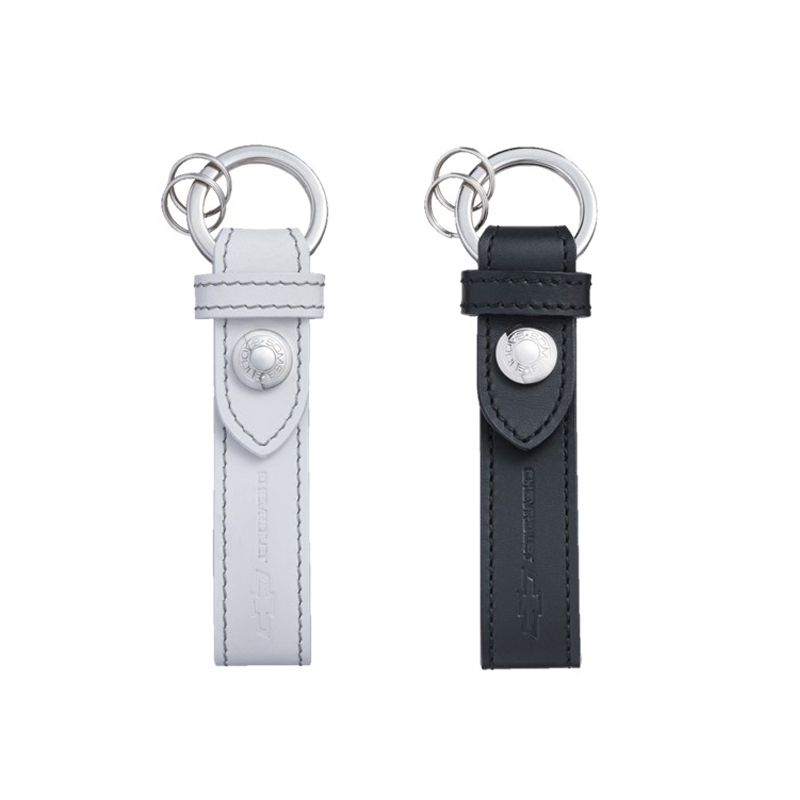 CHEVROLET LOGO LEATHER KEY RING