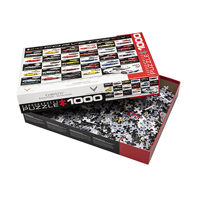 CORVETTE EVOLUTION 1000PC PUZZLE