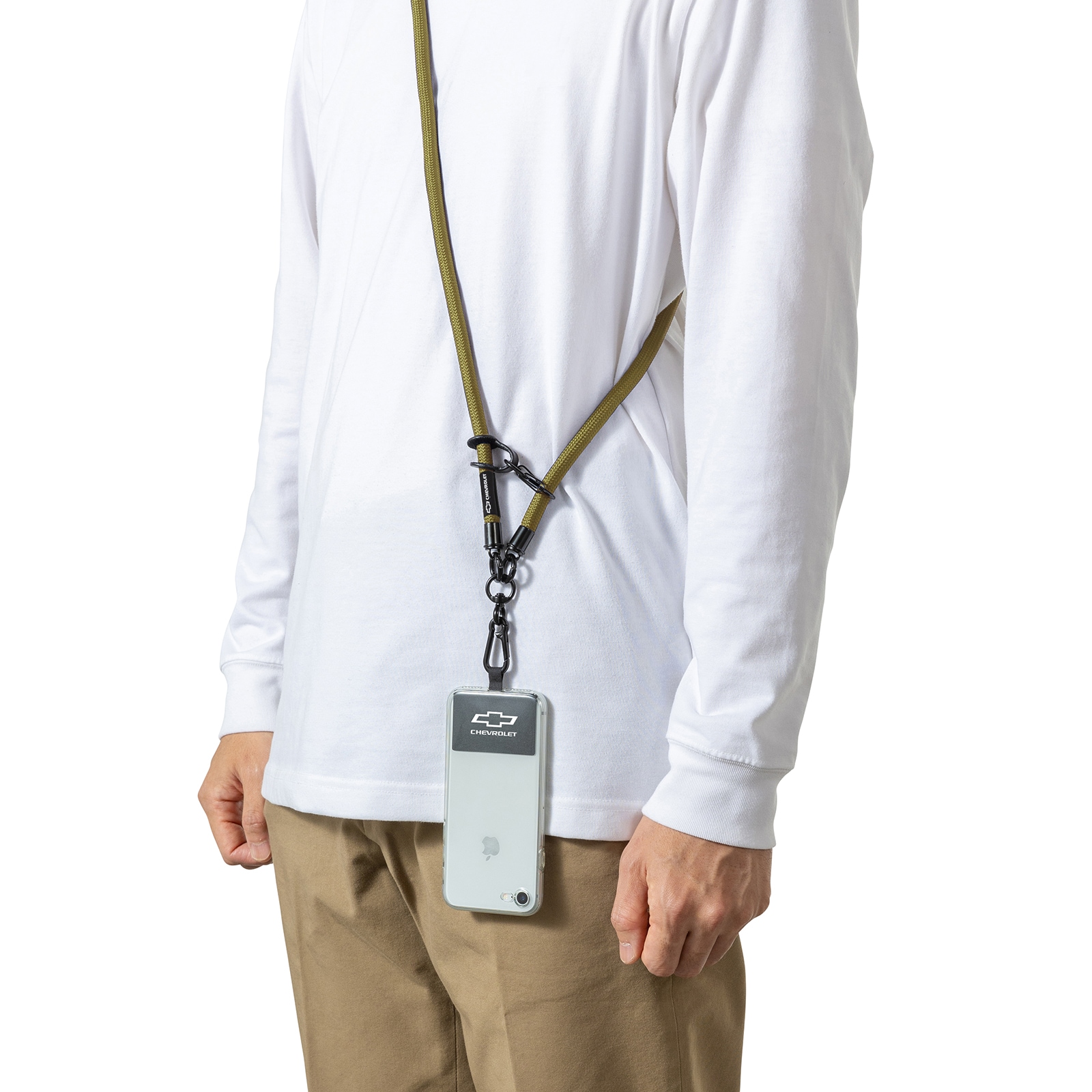CHEVROLET PHONEショルダー(KHAKI)