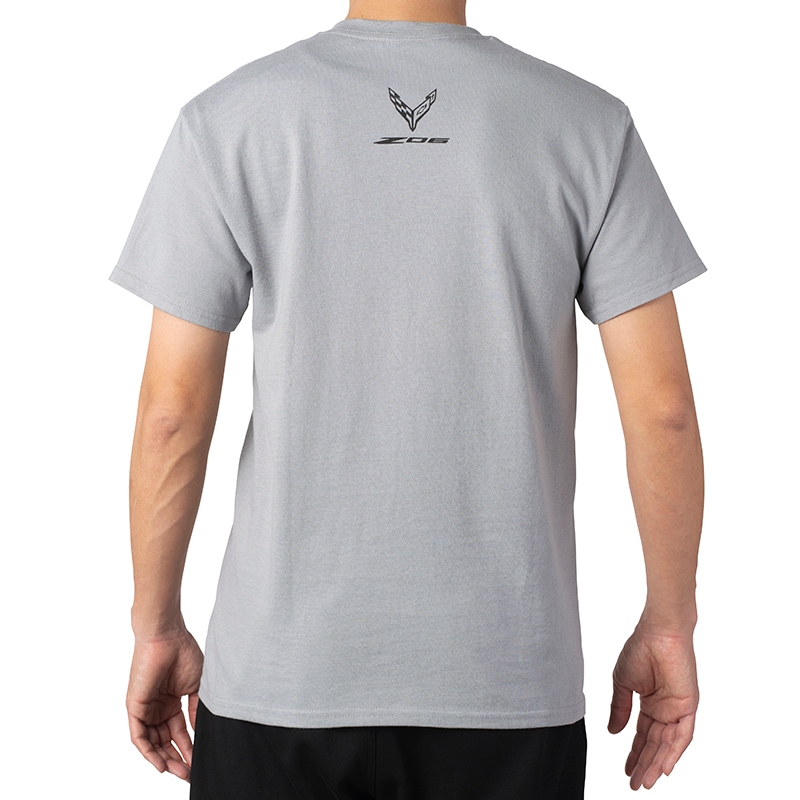 2022 CORVETTE Z06 SILVER T-SHIRT