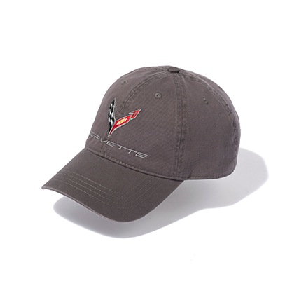 NEXT GEN. CORVETTE PREMIUM GARMENT WASHED CAP（CHARCOAL）