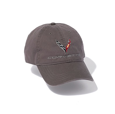 NEXT GEN. CORVETTE PREMIUM GARMENT WASHED CAP（CHARCOAL）