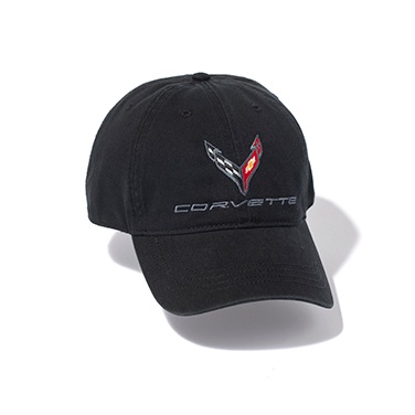 NEXT GEN. CORVETTE PREMIUM GARMENT WASHED CAP（BLACK）