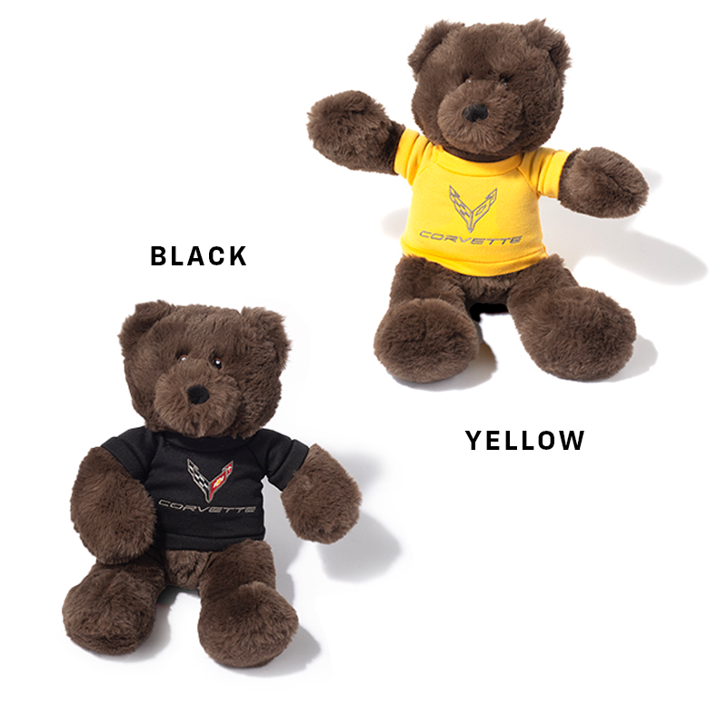 PLUSH 2020 CORVETTE ECO TEDDY BEAR