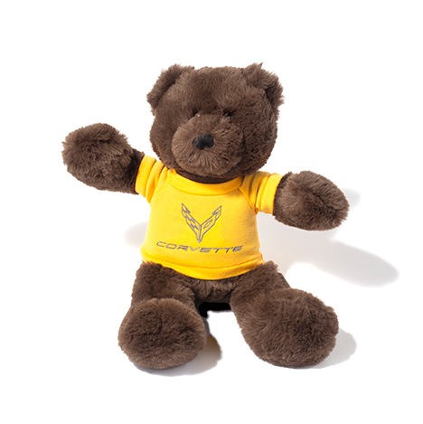 PLUSH 2020 CORVETTE ECO TEDDY BEAR