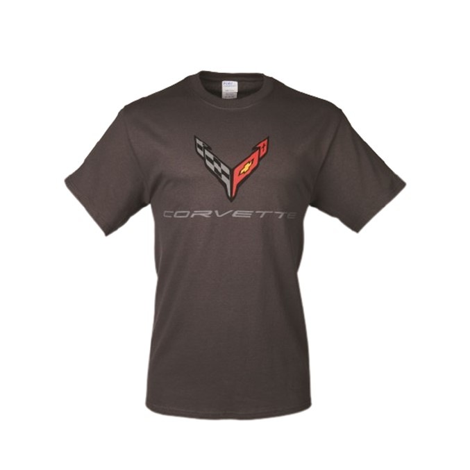 NEXT GEN CORVETTE CARBON FLASH T-SHIRT CHARCOAL