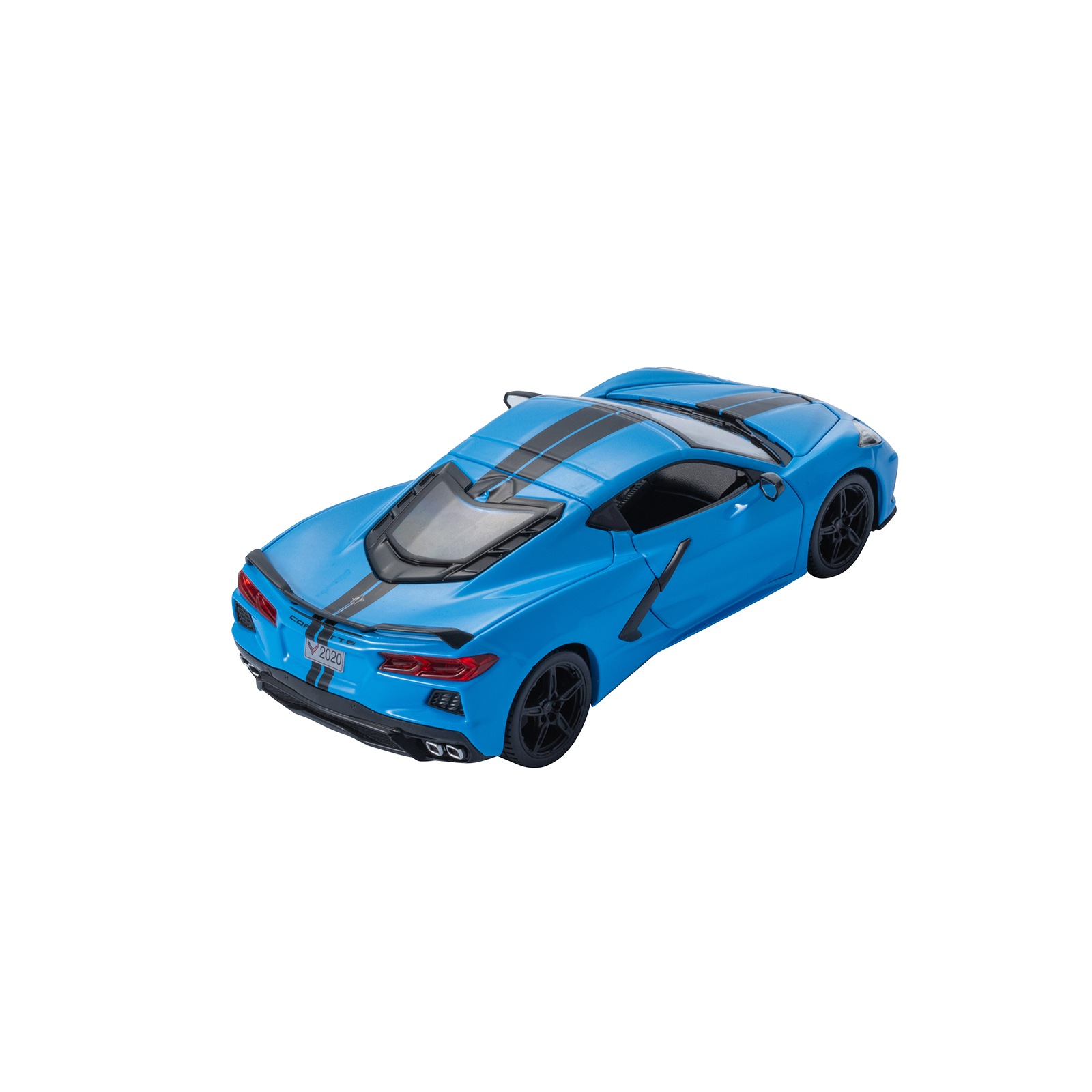 1:24TH 2020 CORVETTE STINGRAY DIECAST BLUE