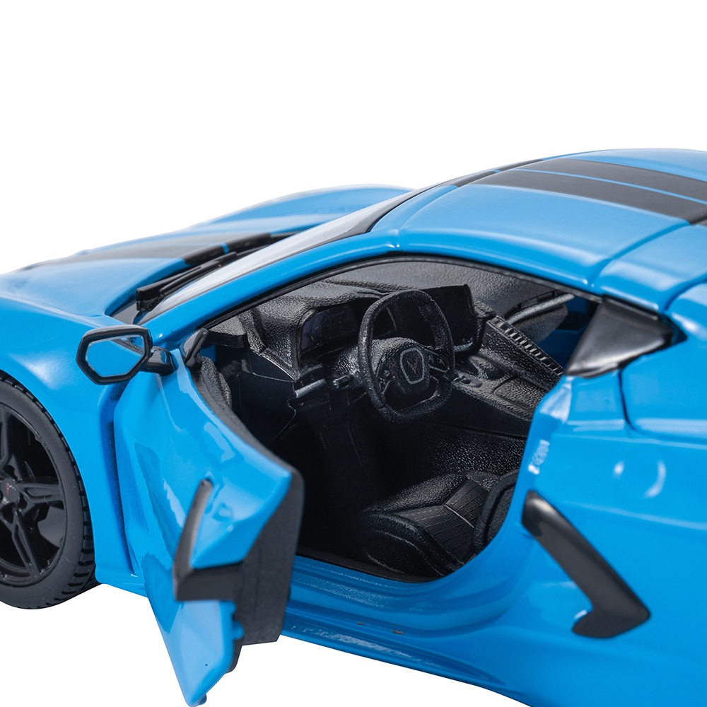 1:24TH 2020 CORVETTE STINGRAY DIECAST BLUE