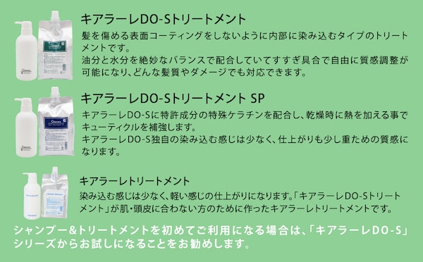 キアラーレ・DO-Sシャンプー キアラーレ DO-S シャンプー 500ml | THE SCISSORS HANDS NAGANO