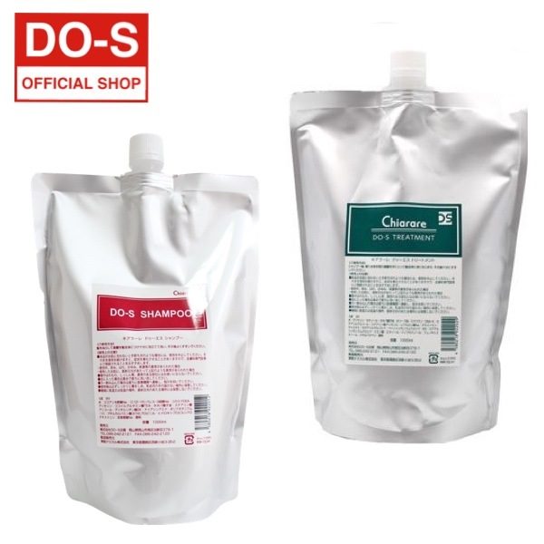 ドゥーエス DO-S DOS シャンプー&トリートメント 1000ml セット 送料無料!DO-Sシャンプー・トリートメント1Lセット | DO-S