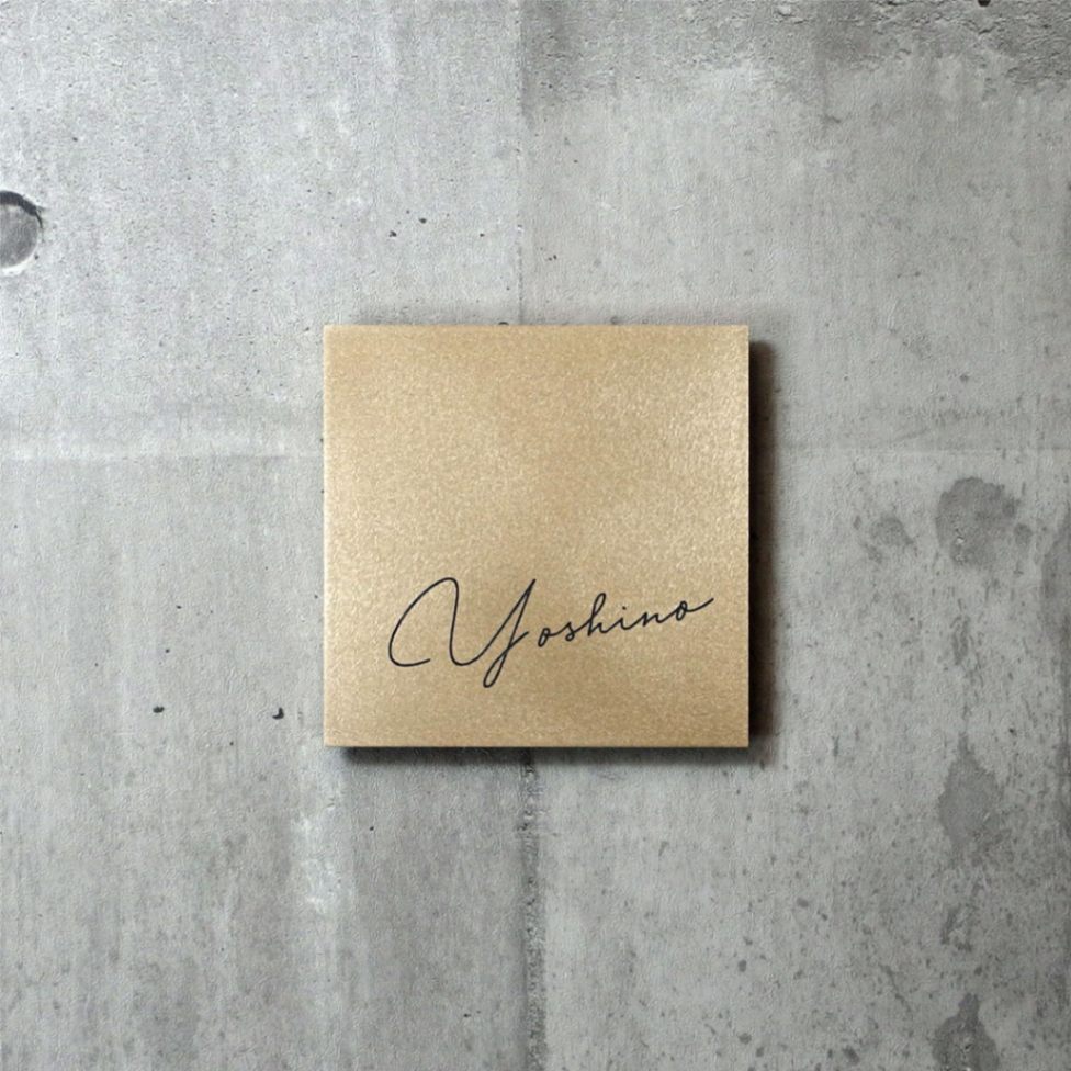 Mサイズ　筆記体