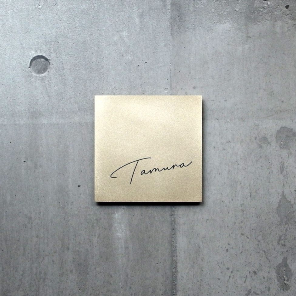 Mサイズ　筆記体