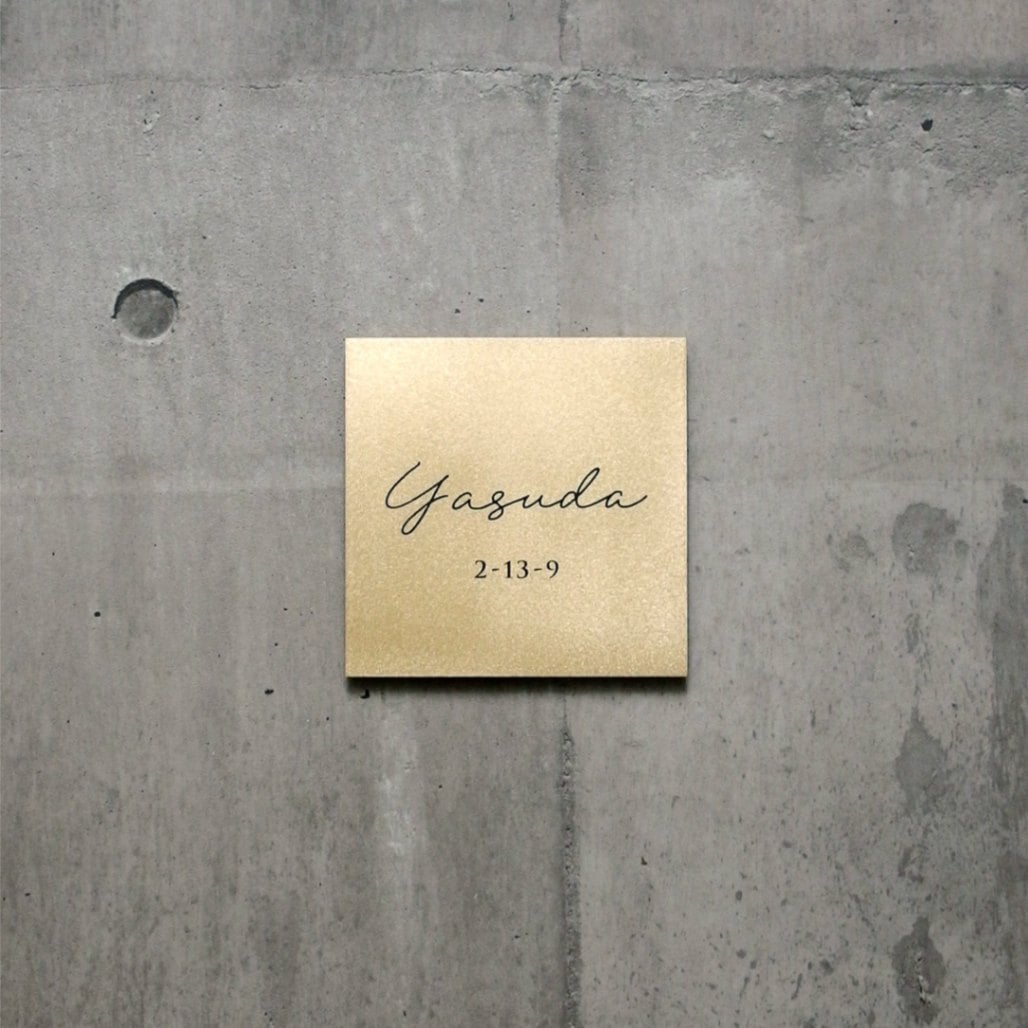 Mサイズ 筆記体+書体C