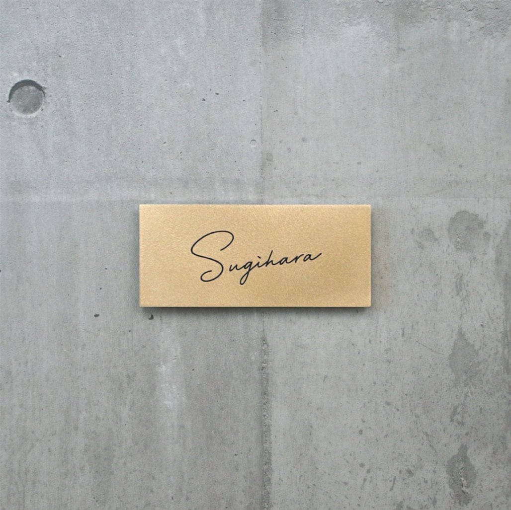 Rサイズ　筆記体