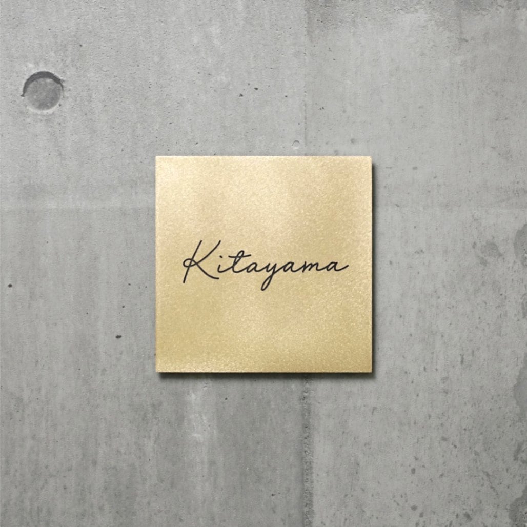 Mサイズ 筆記体