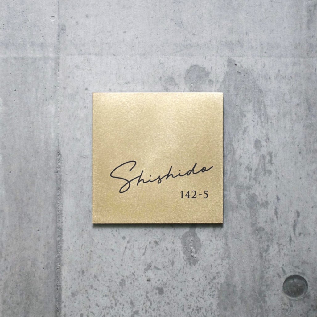 Mサイズ 筆記体+書体C