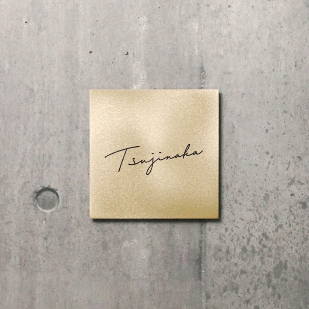 Mサイズ 筆記体