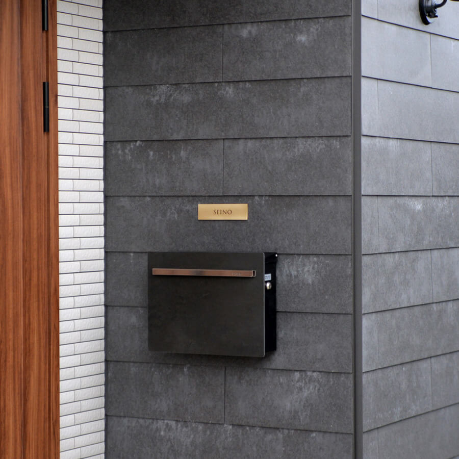 真鍮表札（アルファベット）/ Sサイズ(180×50mm)