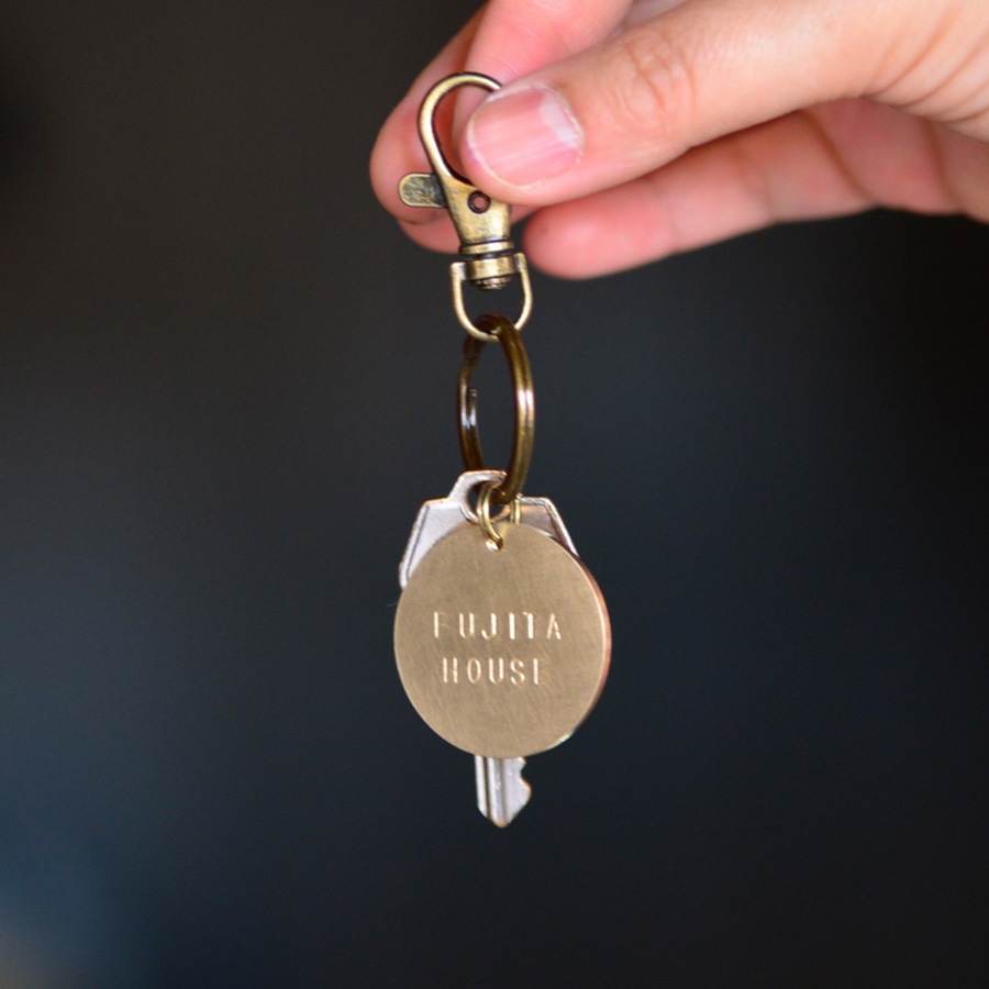 【非売品】真鍮刻印ネームタグ
