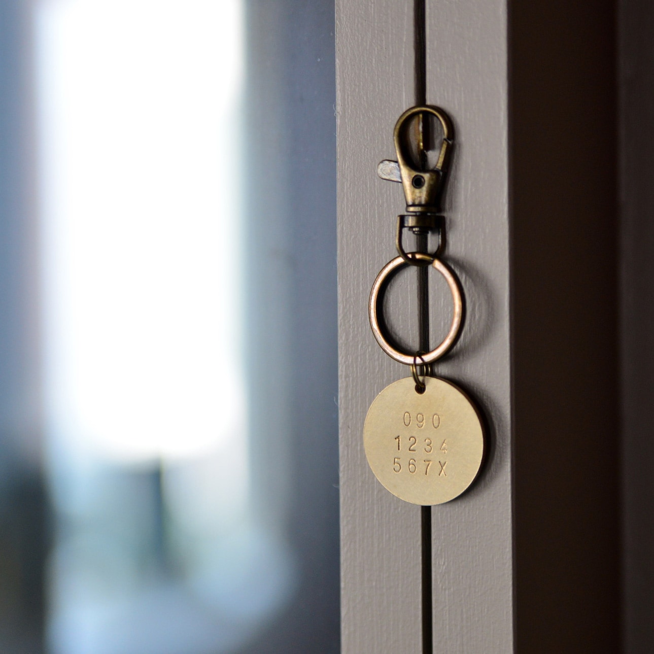 【非売品】真鍮刻印ネームタグ