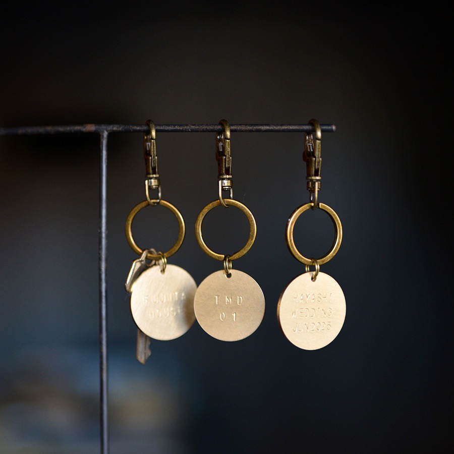 【非売品】真鍮刻印ネームタグ