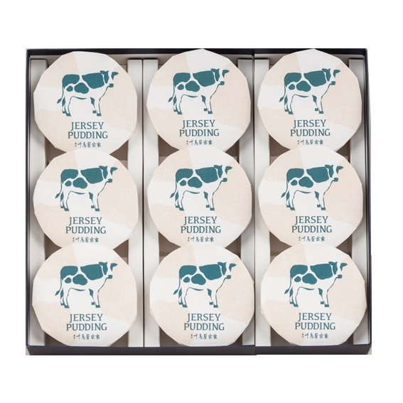 ジャージープリン（9個入）｜【夏季限定】白くまみるく饅頭｜千鳥屋