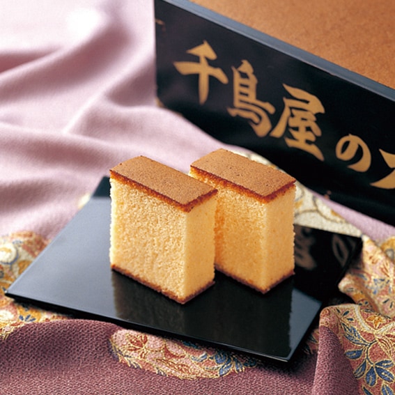 かすていら（2本箱入り）｜かすていら｜千鳥屋宗家オンライン