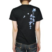 【LEONARDFASHION】黒 花柄半袖Tシャツ 楽天市場】メンズ半袖シャツ トップス 半袖 5分袖 シアー 総柄
