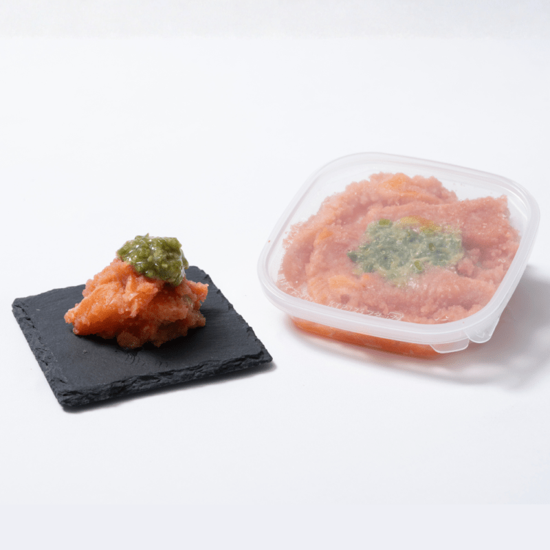サーモンわさび明太子 120g 化粧箱入