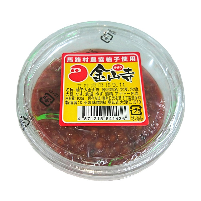 金山寺みそ 甘口100g】だるま味噌｜高知の調味料｜近沢ストアー