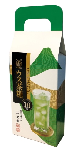 ウス茶糖 スティックタイプ10本入り | ウス茶糖 | 竹茗堂茶店 ONLINE SHOP