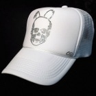 Skull Bunny Swarovski cap��White��White