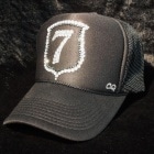 Emblem Seven Swarovski cap black