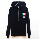 Skull Mouse Zip up Parker Italy Color Black
