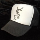 Parody Hand Swarovski Cap Black��White��Cap