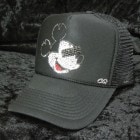 Secret mouse Swarovski cap Black