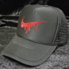 Parody Melt Mark Swarovski Cap Black��Red