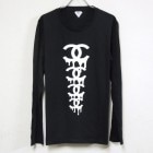 Parody Melt 4 Pattern Long T Shirt Ｂlack|Long T-Shirt　-ロンT-