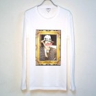 Art work Al Capone Long T-shirt White
