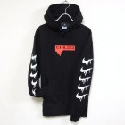 Parody Melting Sleeve Print No2 Parker black