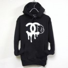 Parody One Hand Swarovski Black Parka