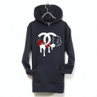 Parody One Hand Flower Swarovski Black Parka