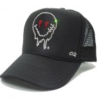 Melt Smarry gang Swarovski cap Black
