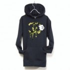 Parody One Hand Swarovski  Black Parka×Camouflage|Parker-パーカー-