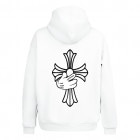 Cross hand Hoodie white