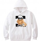 Skull Bear hoodie White