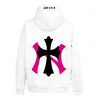 NY cross hoodie white