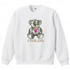 Money bear sweat white