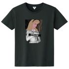 Pop Art Girl N.o14 Black T-shirt